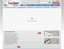 Tablet Screenshot of fleetboss.com